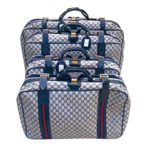 valigia vintage gucci|vintage gucci luggage set.